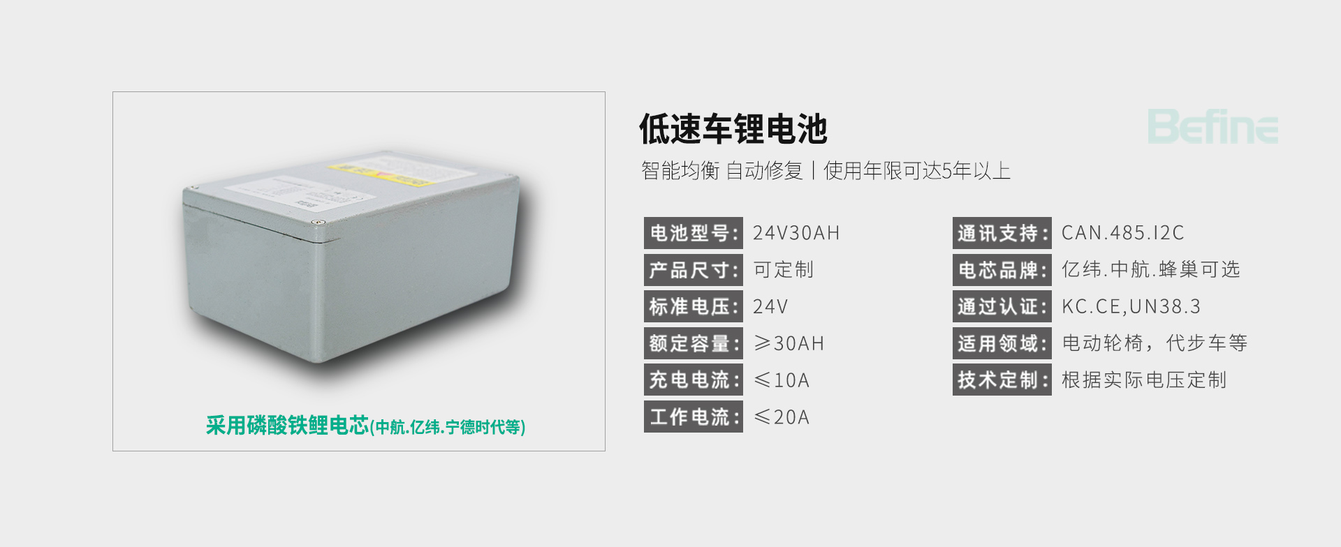 24V30Ah-低速车锂电池(图3)